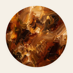 Amber Atelier rond schilderij