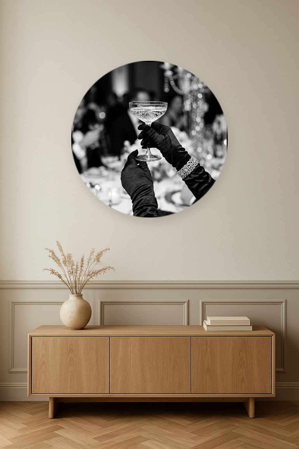 Champagne Hour in interieur