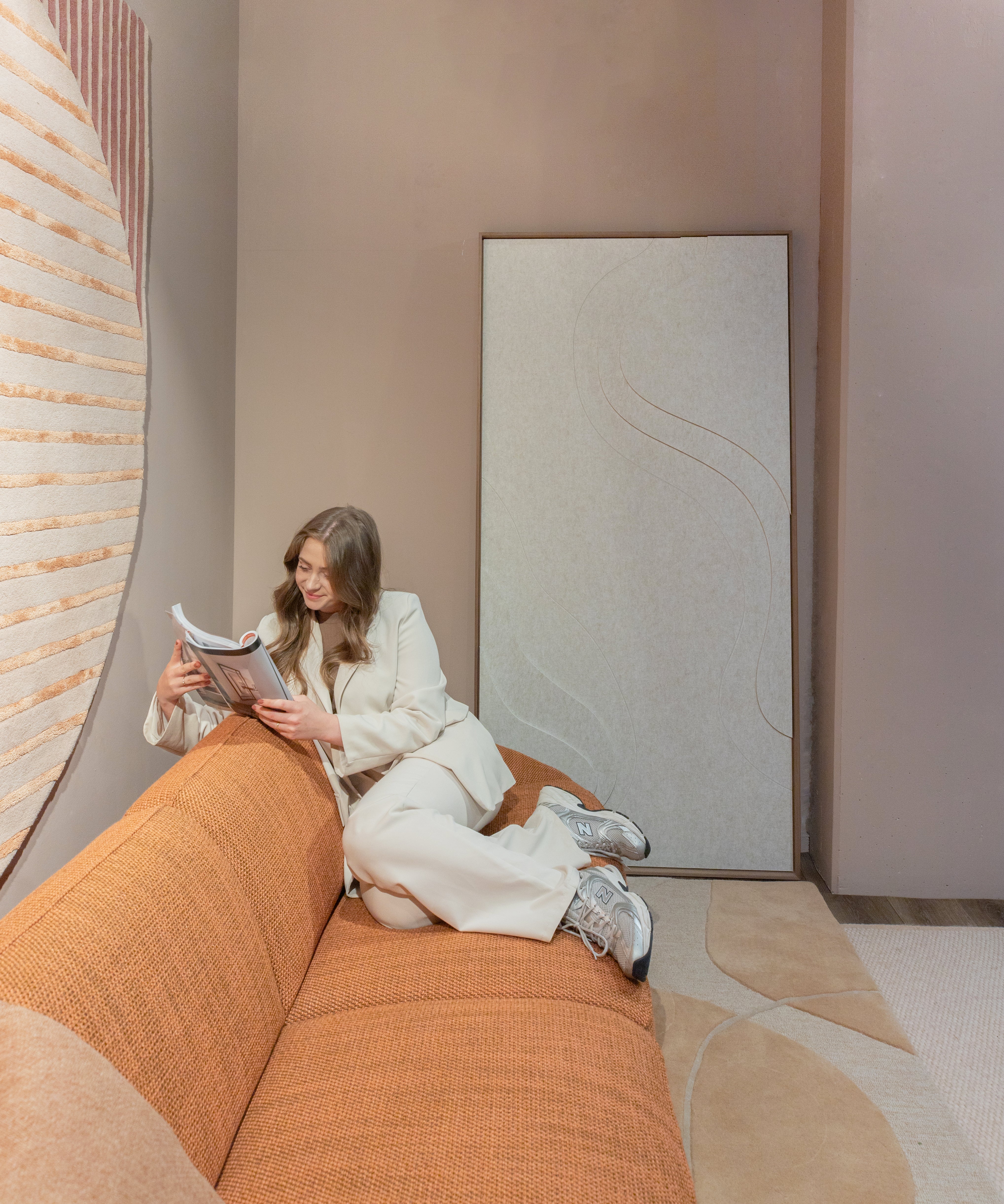 UN ENSEMBLE DE FORMES ORGANIQUES Walldecoration Wandkraft