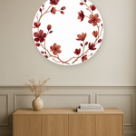 Crimson Blossom in interieur