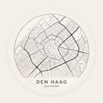 Den Haag stadskaart rond