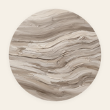 Driftwood Hush rond schilderij
