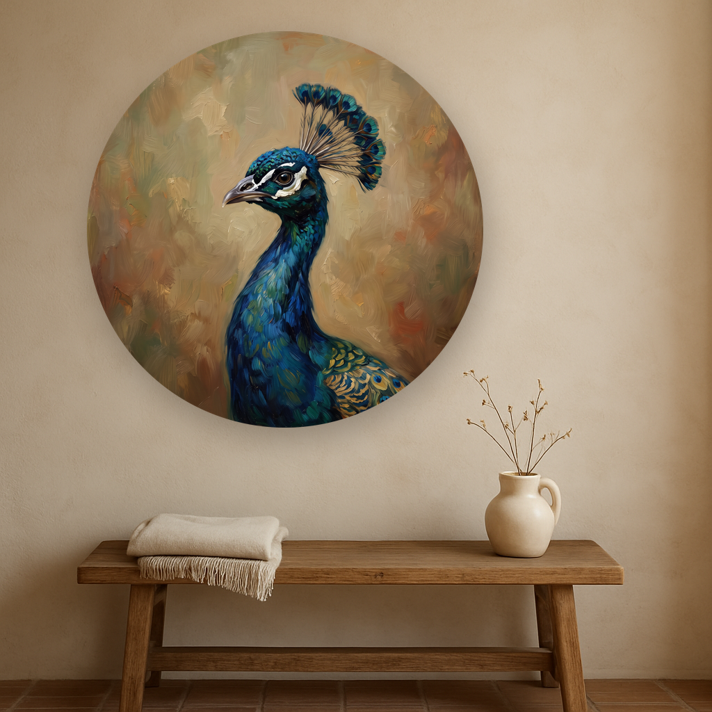 Landelijk interieur mockup
