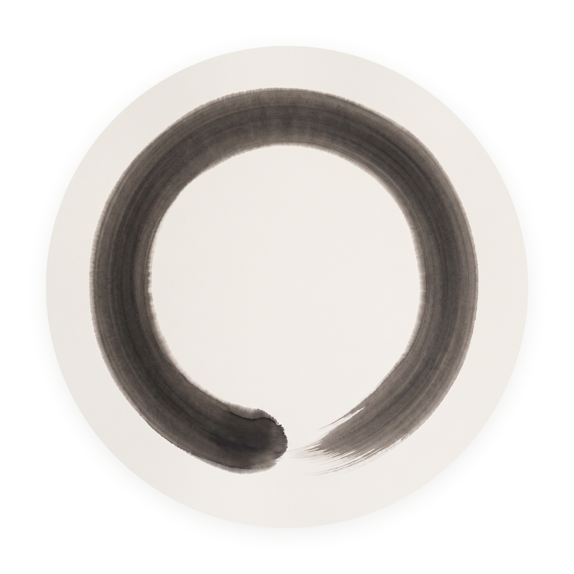 Enso Stroke rond schilderij