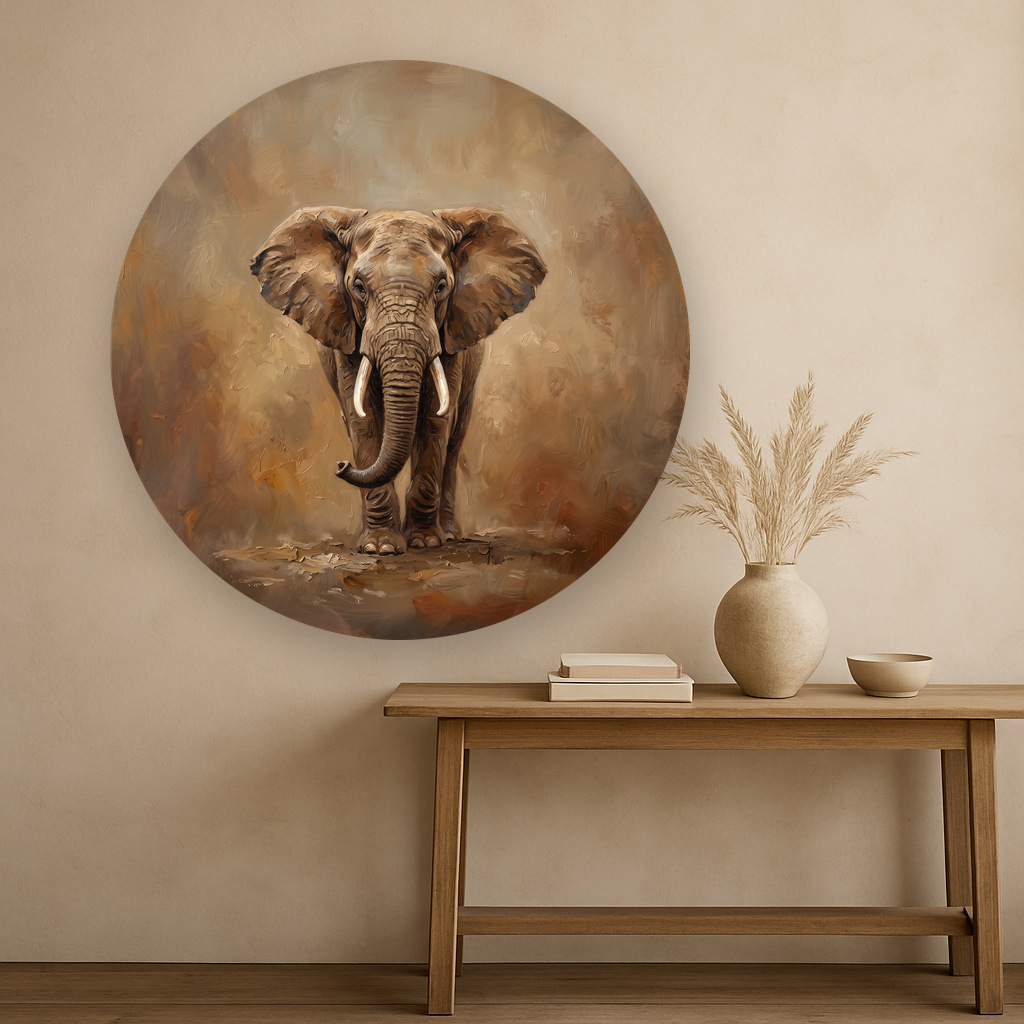 Landelijk interieur mockup