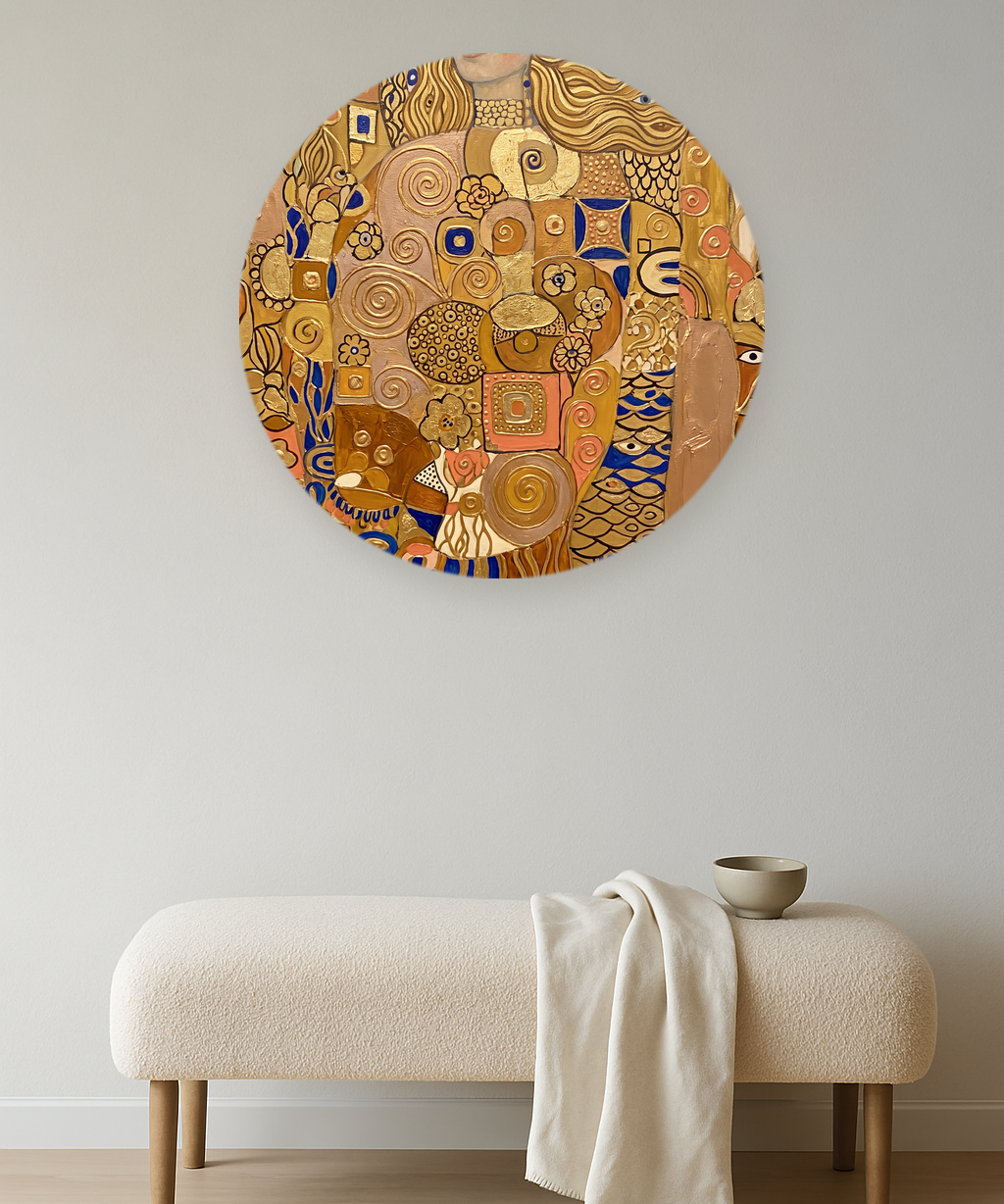 Golden Embrace in interieur