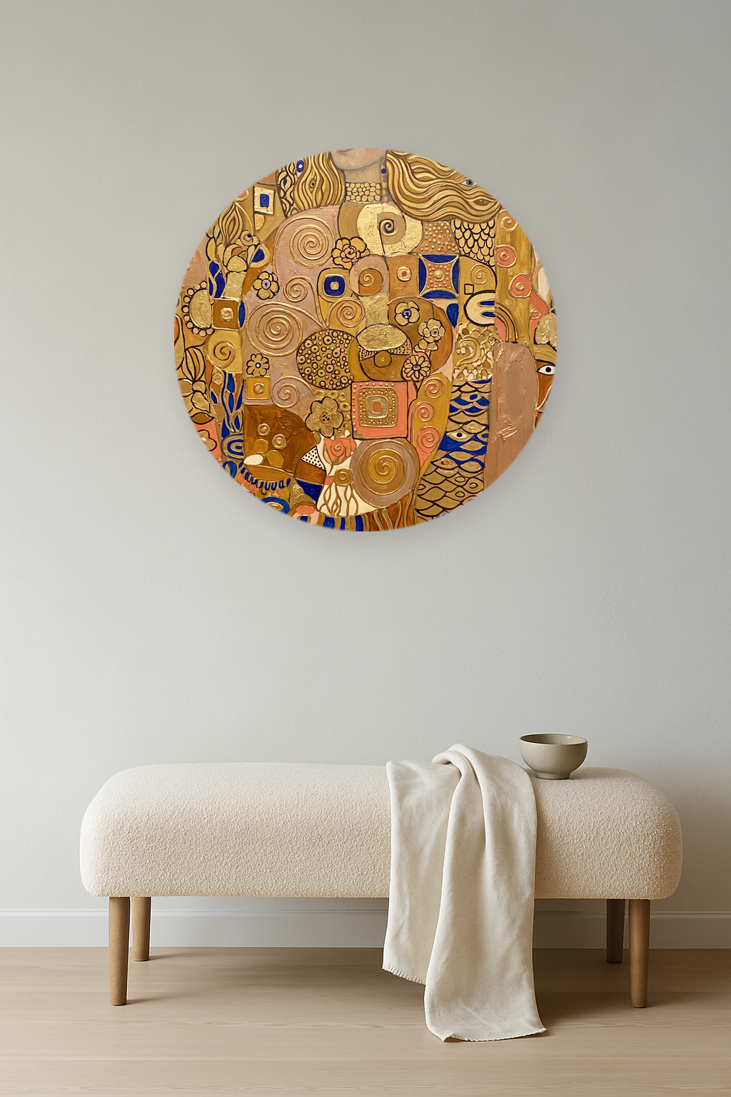 Golden Embrace in interieur