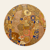 Golden Embrace rond schilderij