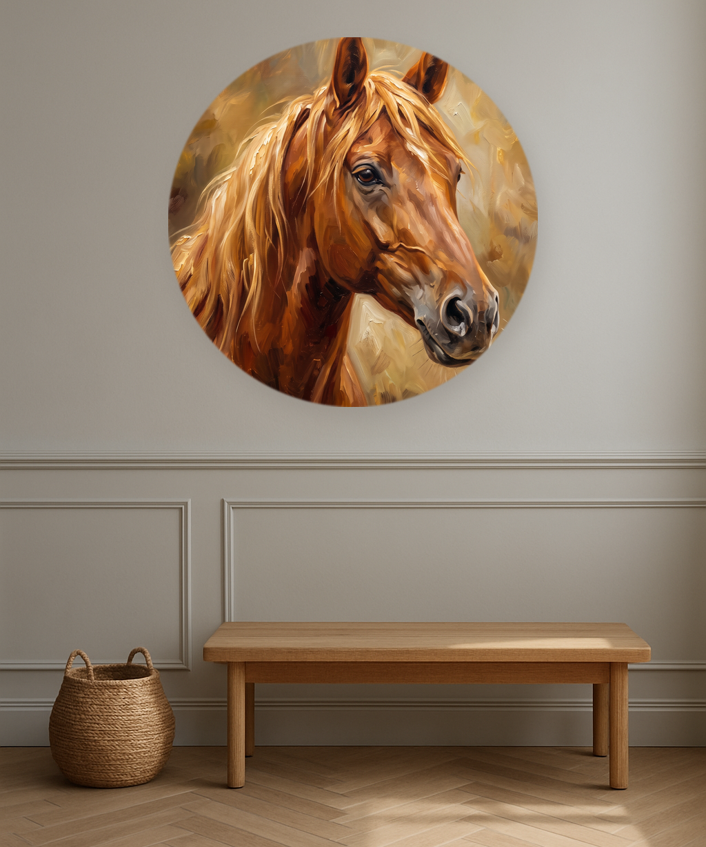 Golden Stallion in interieur