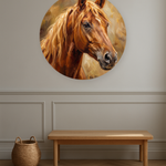Golden Stallion in interieur
