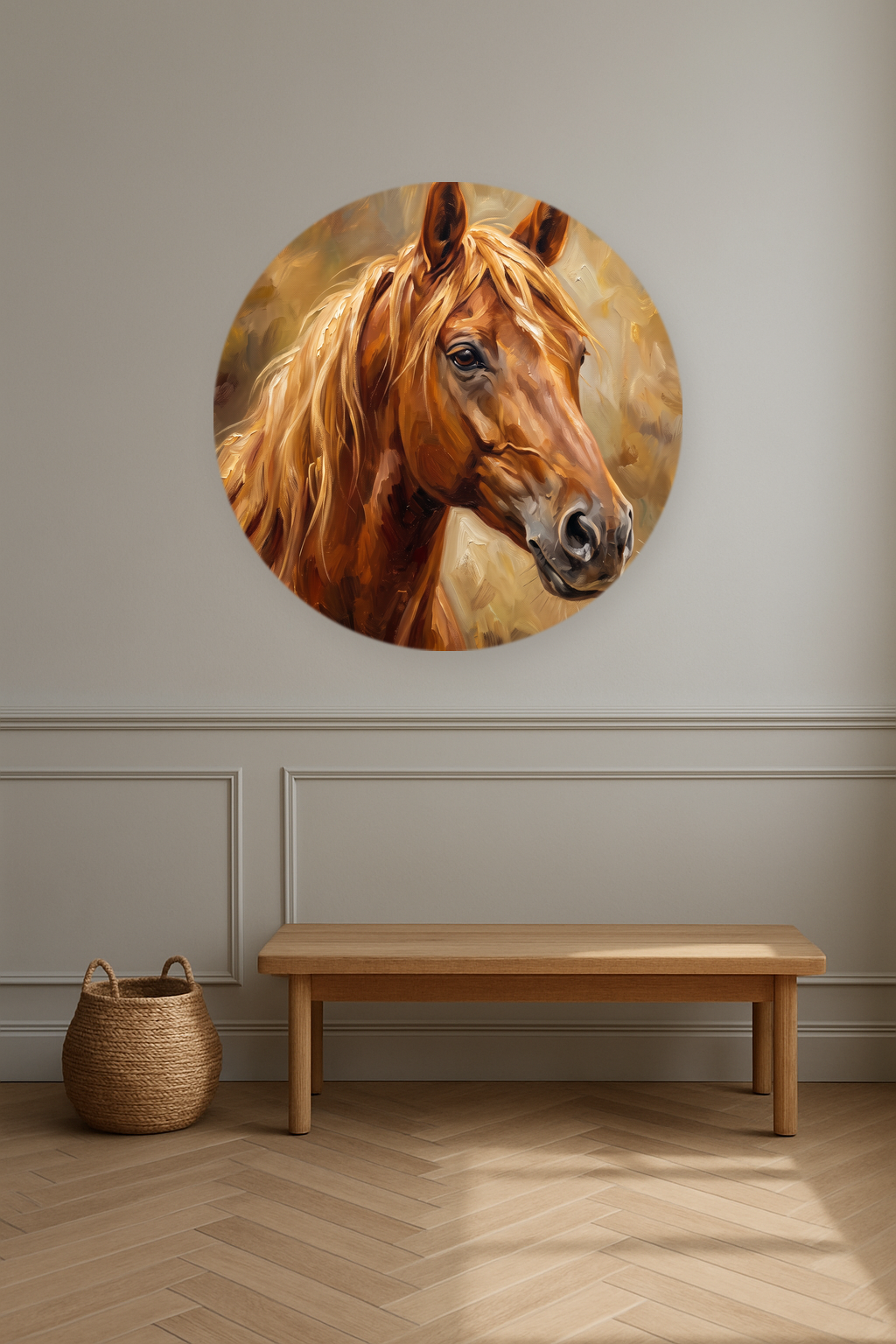 Golden Stallion in interieur