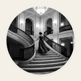 Grand Foyer rond schilderij
