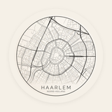 Haarlem stadskaart rond