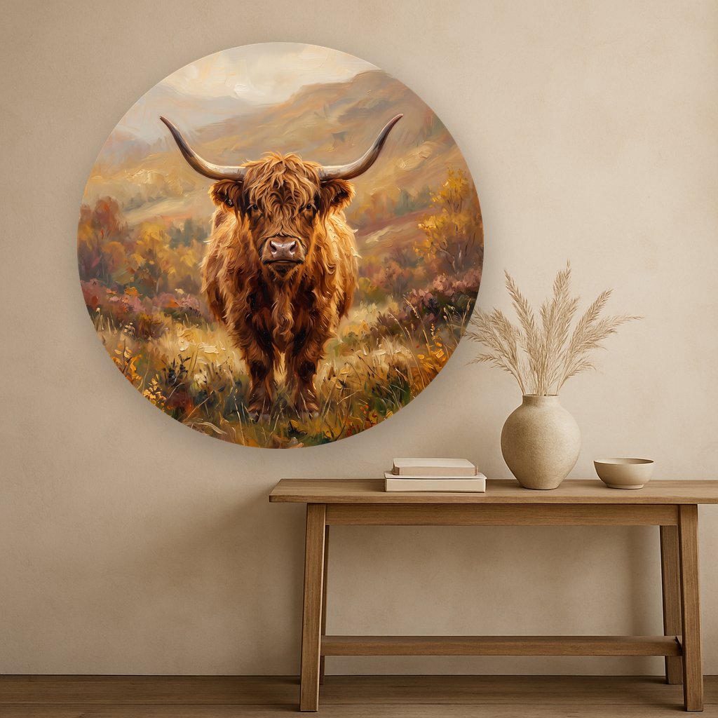 Landelijk interieur mockup