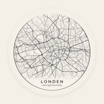 Londen stadskaart rond
