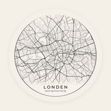 Londen stadskaart rond