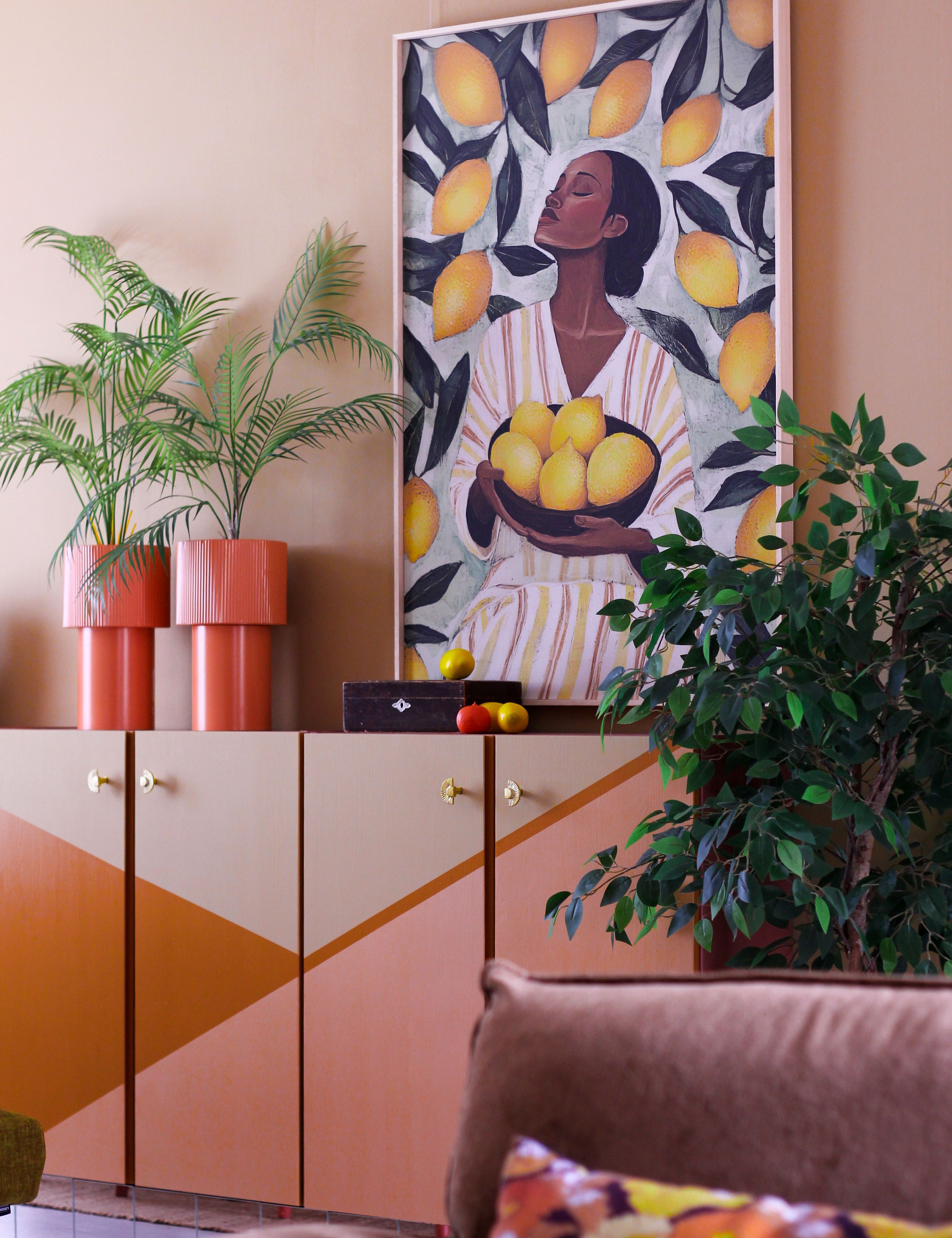 Citrus Serenity Walldecoration Wandkraft