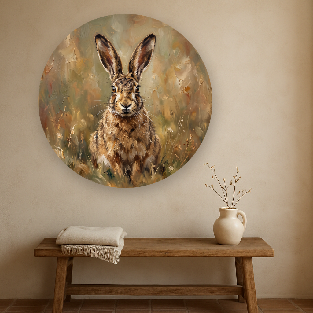 Landelijk interieur mockup