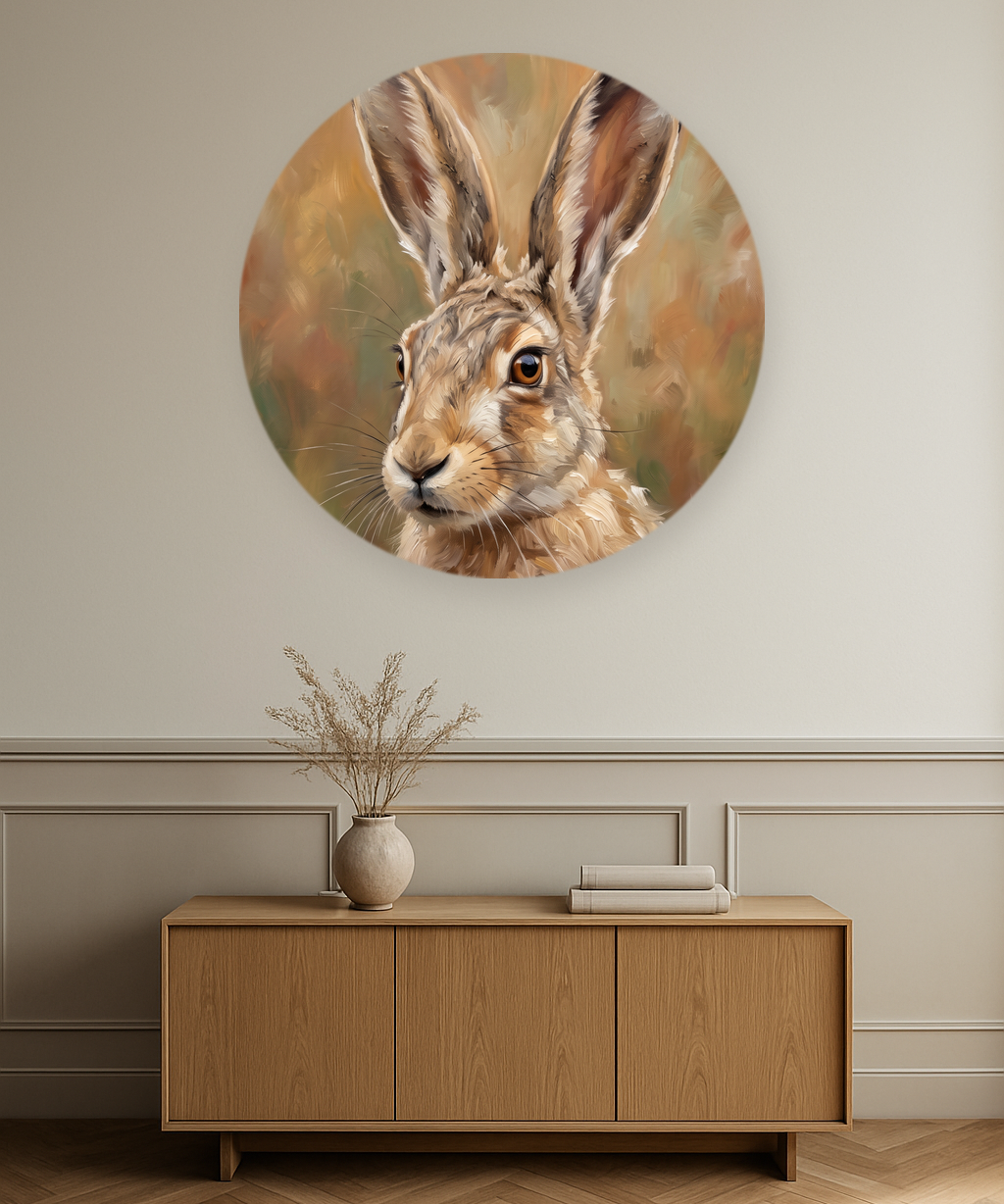 Meadow Hare in interieur