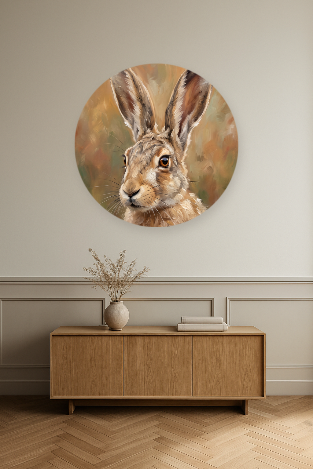 Meadow Hare in interieur