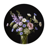 Meadow Nocturne ronde dibond wanddecoratie Wandkraft