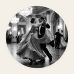 Midnight Waltz rond schilderij