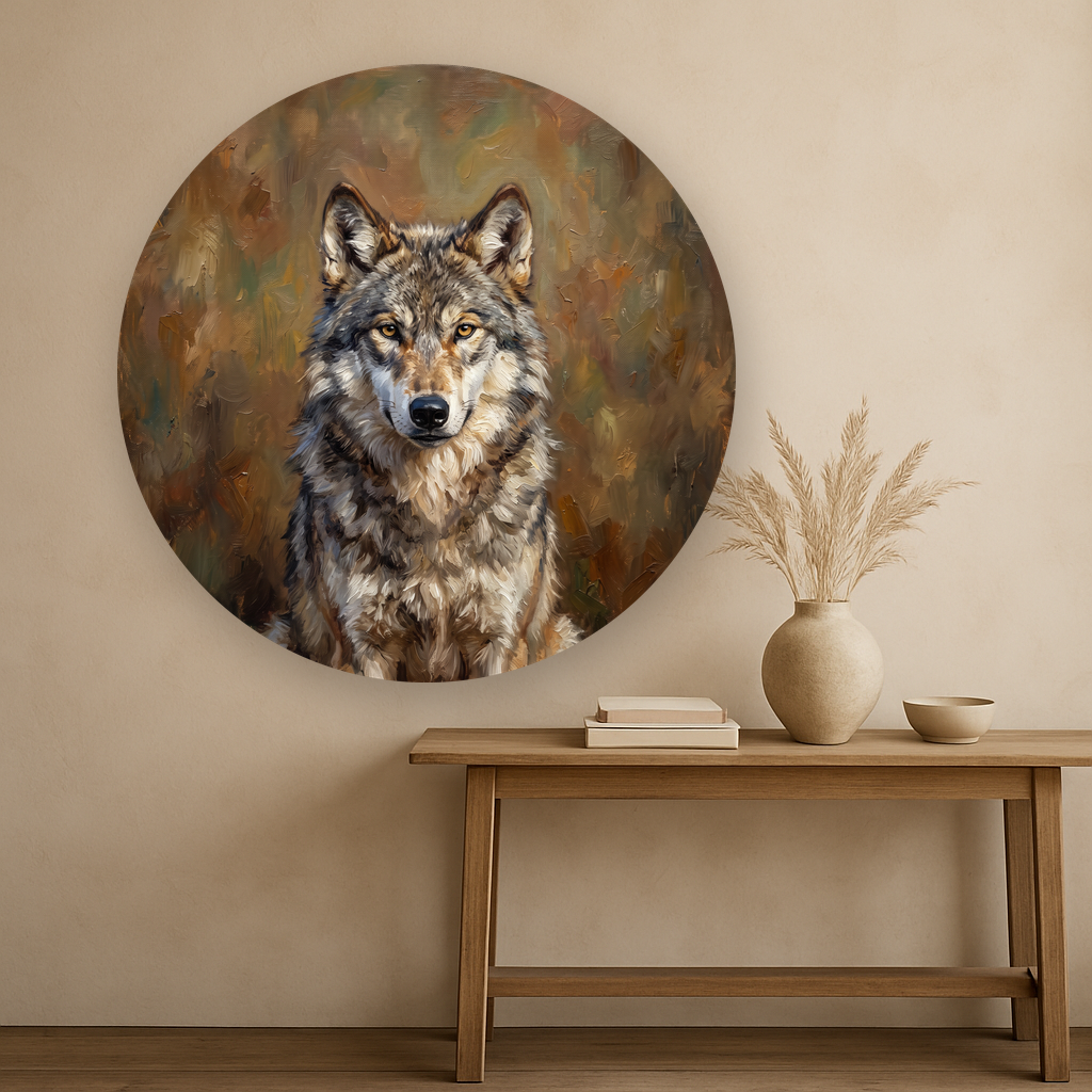 Landelijk interieur mockup
