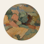 Orchard Light rond schilderij