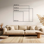 Enlacement Walldecoration Wandkraft