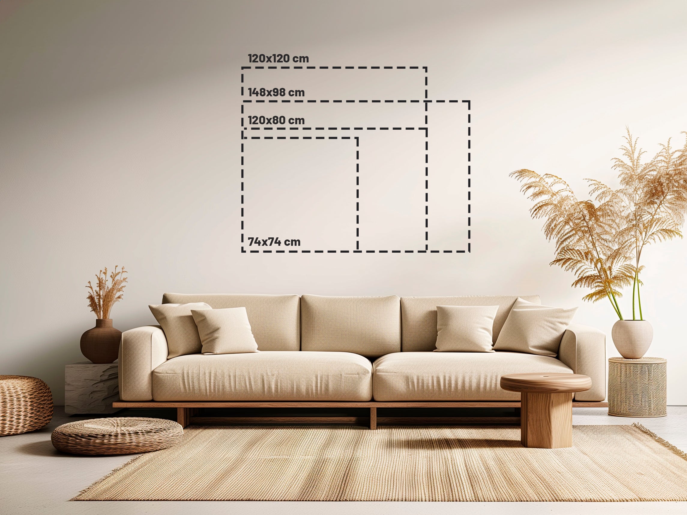 Enlacement Walldecoration Wandkraft