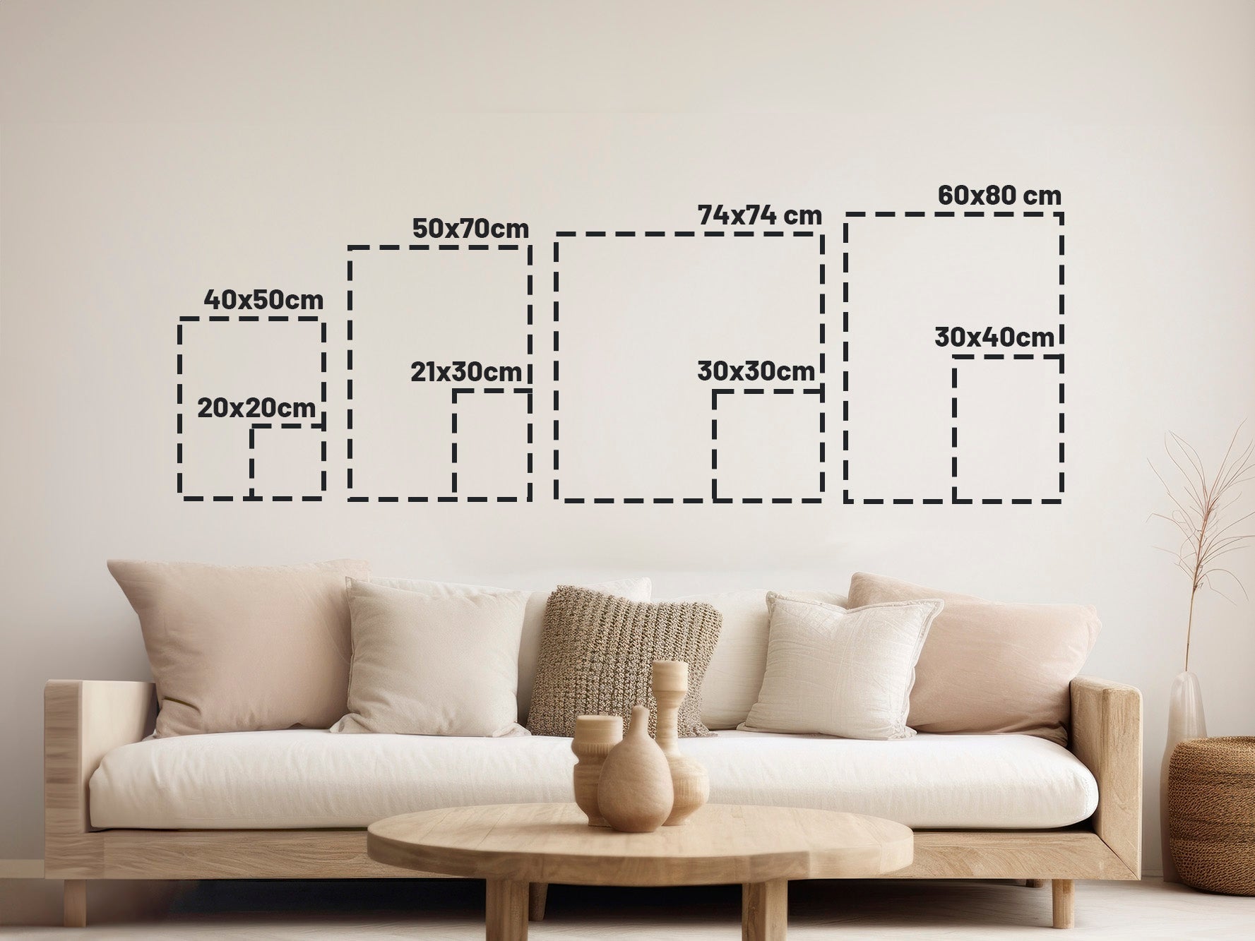 Blossom Whispers Walldecoration Wandkraft