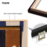 Stone Ledge — Akoestisch vilt baklijst detail