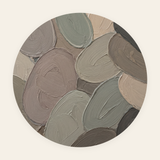 Riverstone Calm rond schilderij