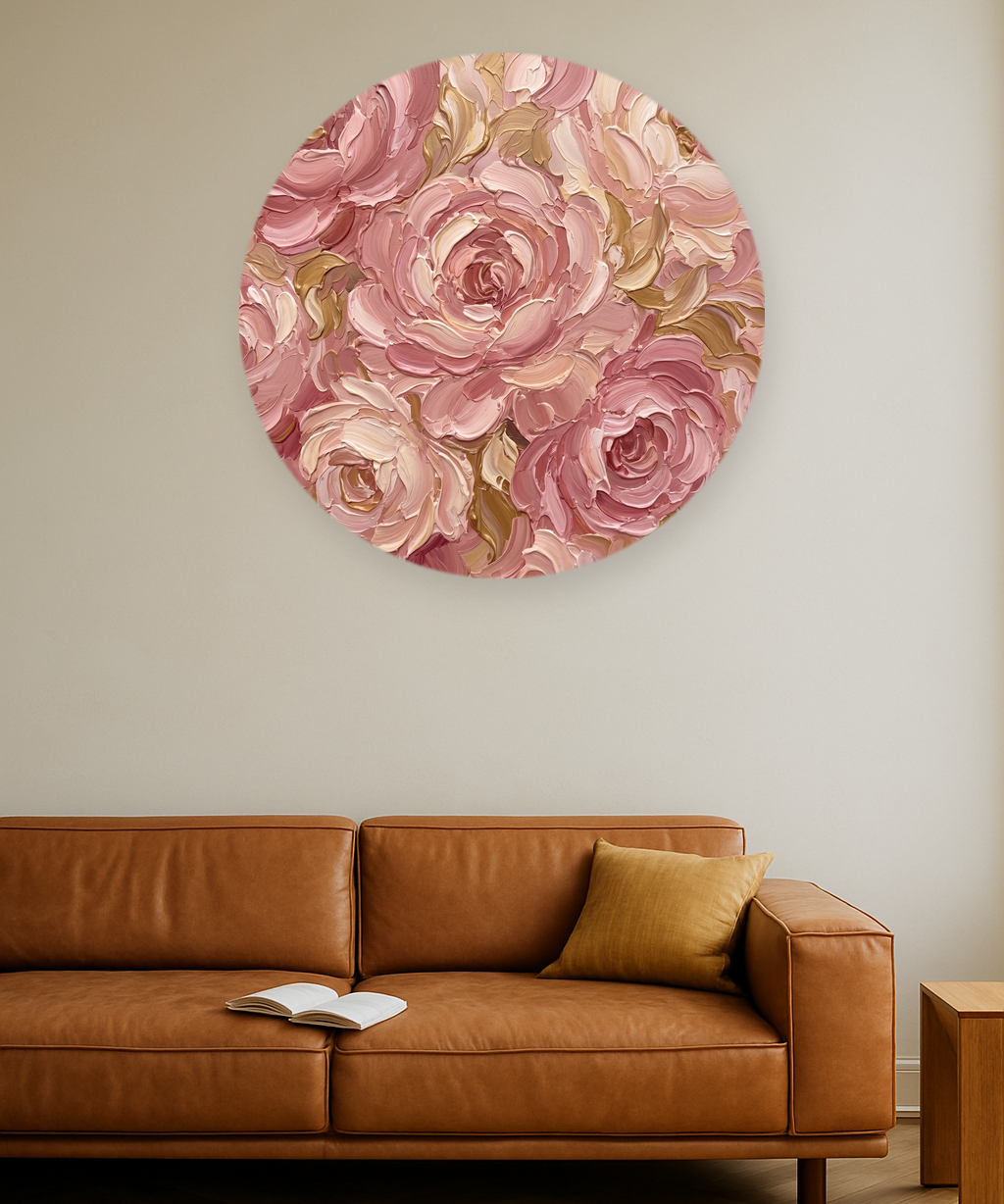 Rosé Baroque in interieur
