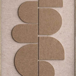Feltro Acustico 002 Walldecoration Wandkraft Baklijst Blank Beige