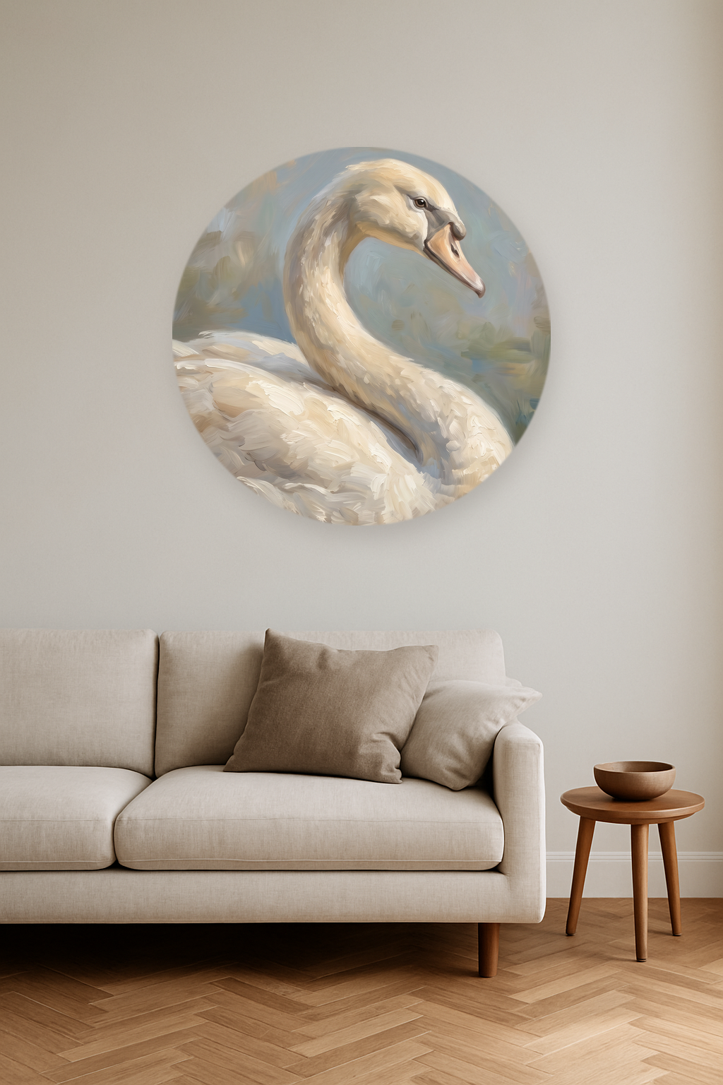 Silent Swan in interieur