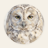 Snowy Watch rond schilderij