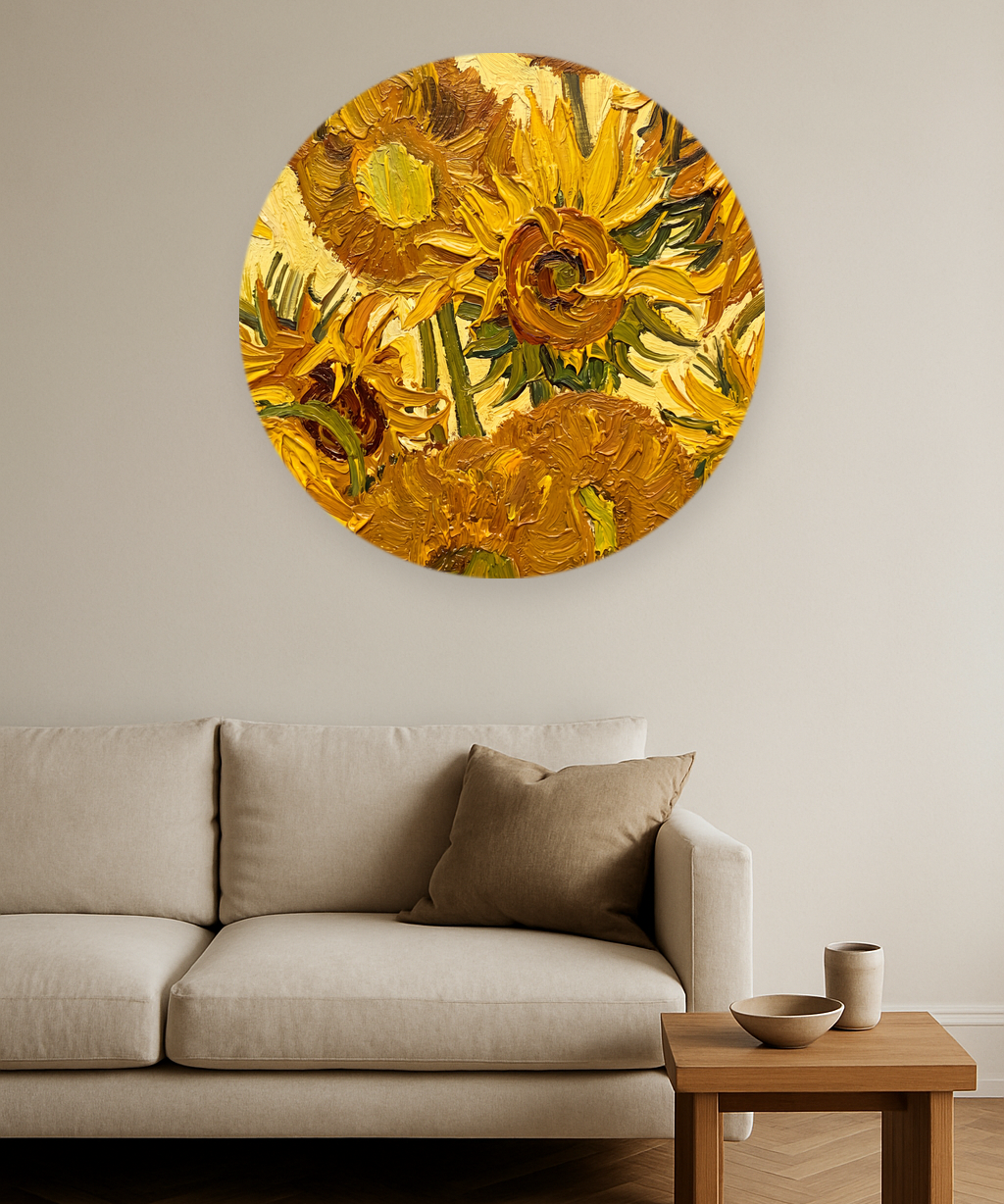 Sunlit Bloom in interieur
