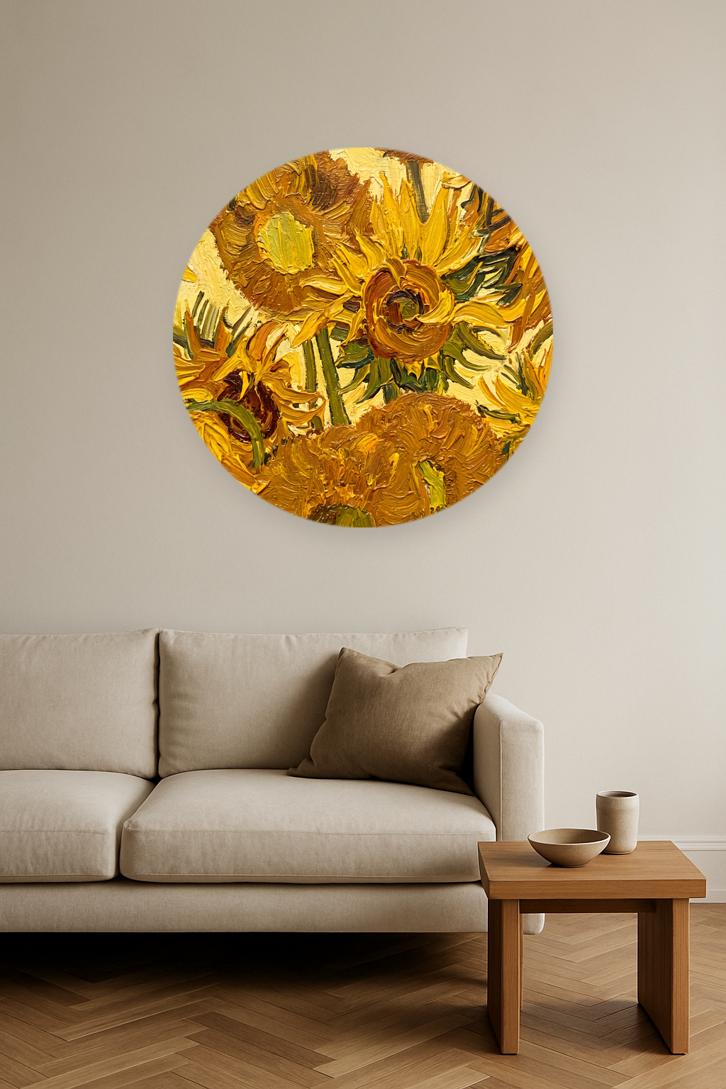 Sunlit Bloom in interieur