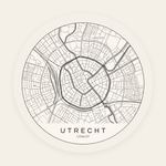 Utrecht stadskaart rond