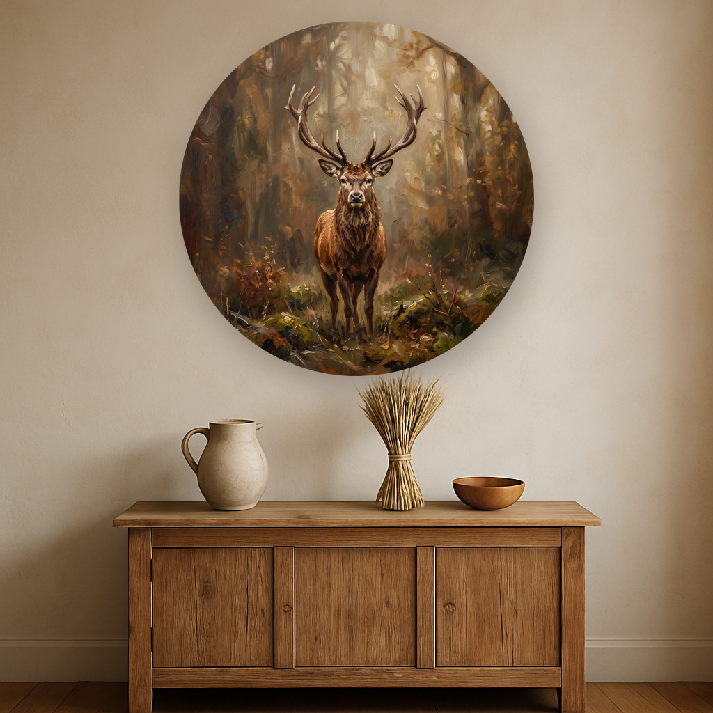 Landelijk interieur mockup
