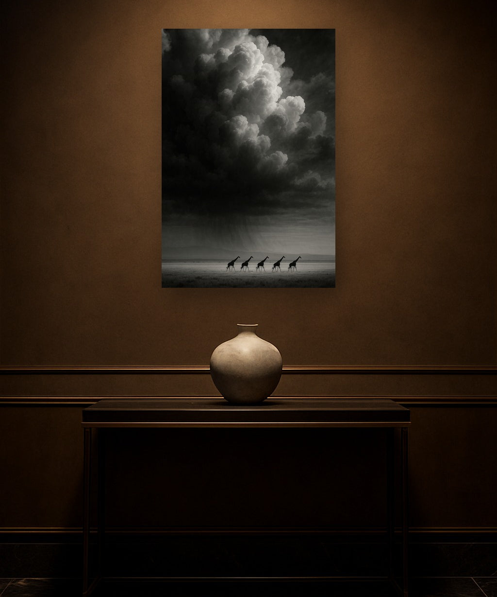 Amber Storm interieur mockup zonder lijst