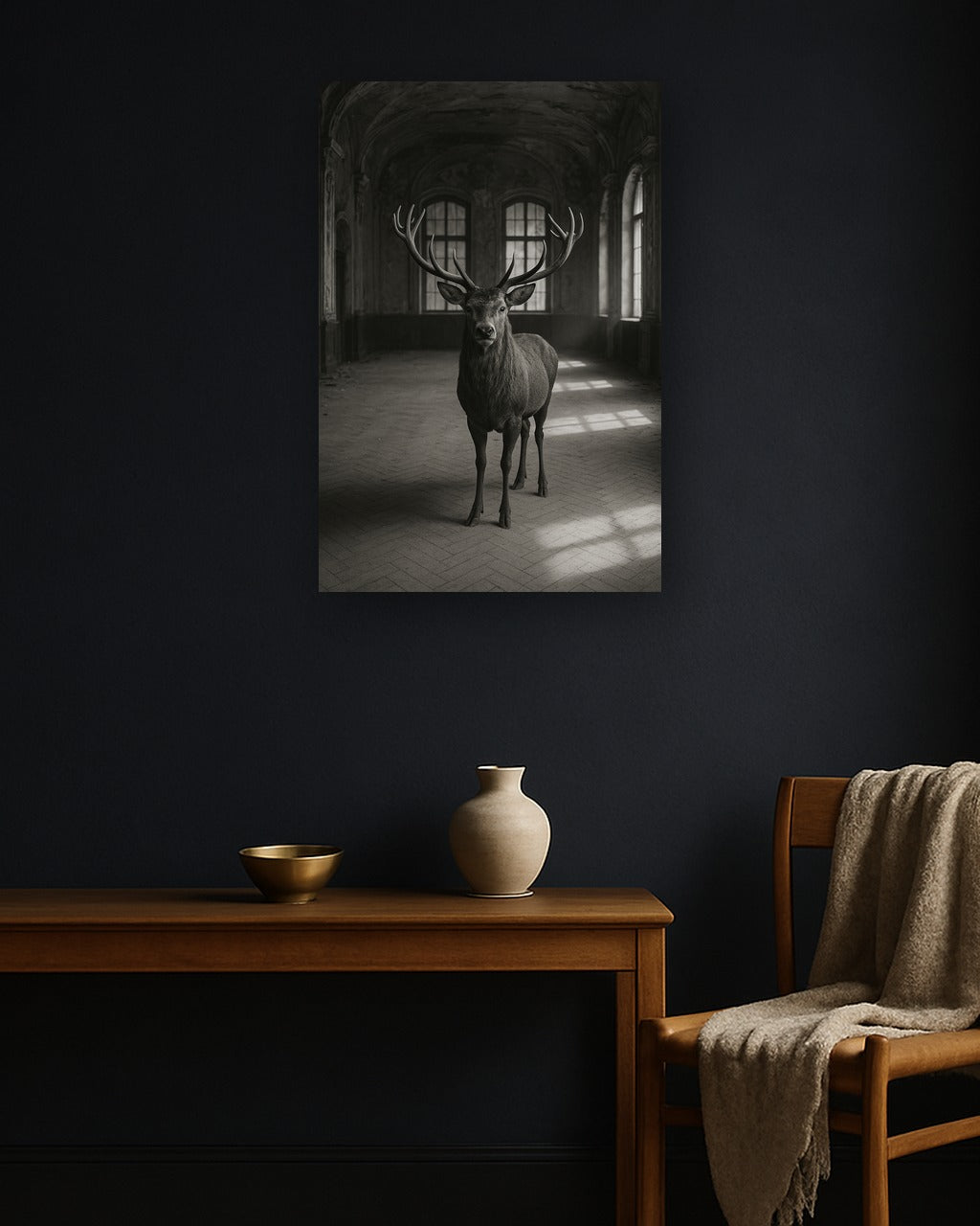 Ballroom Stag interieur mockup zonder lijst