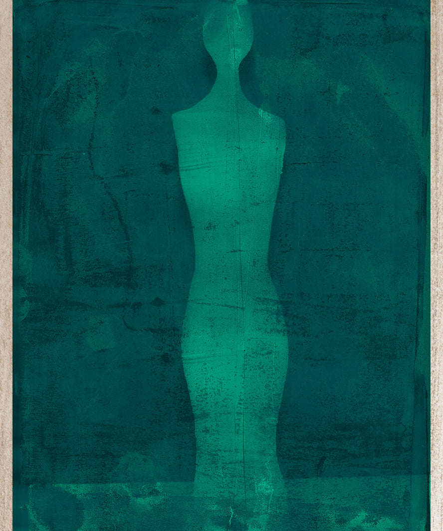 It’s you in Green Walldecoration Wandkraft 40x50 cm Houten Lijst Blank A