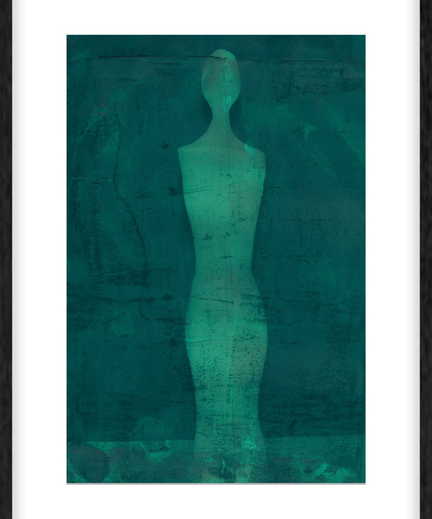 It’s you in Green Walldecoration Wandkraft 50x70 cm Houten Lijst Zwart B
