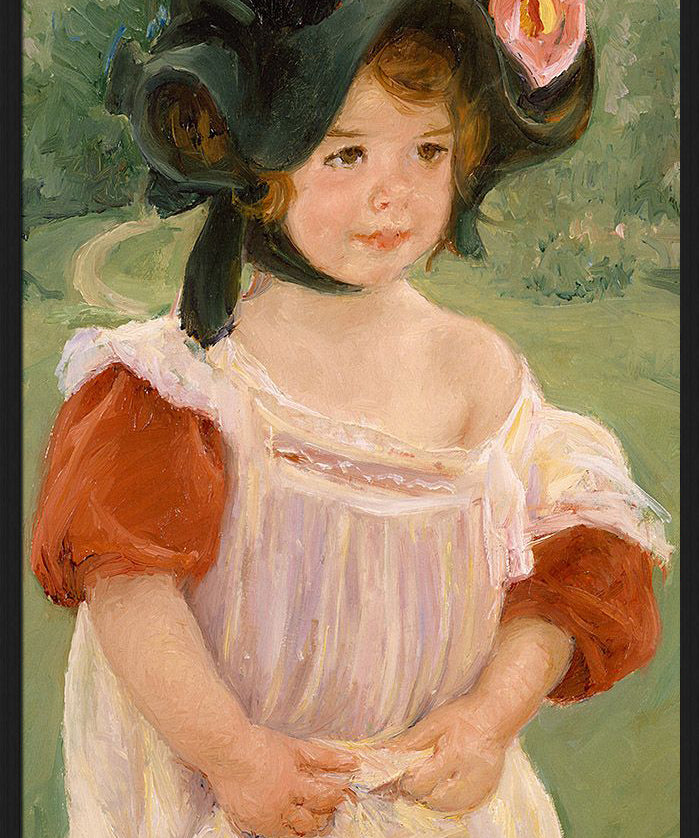 Fillette Dans Un Jardin from Mary Cassatt Walldecoration Wandkraft 70x118 cm