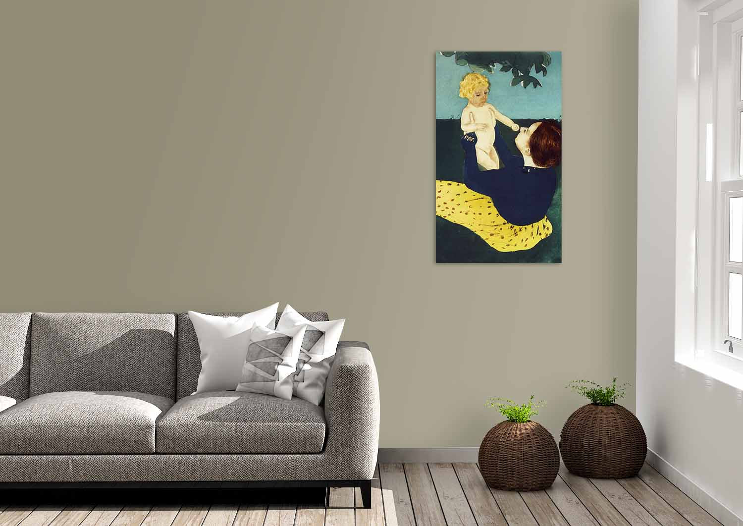 Art Facsimile 027 from Mary Cassatt. Walldecoration Wandkraft