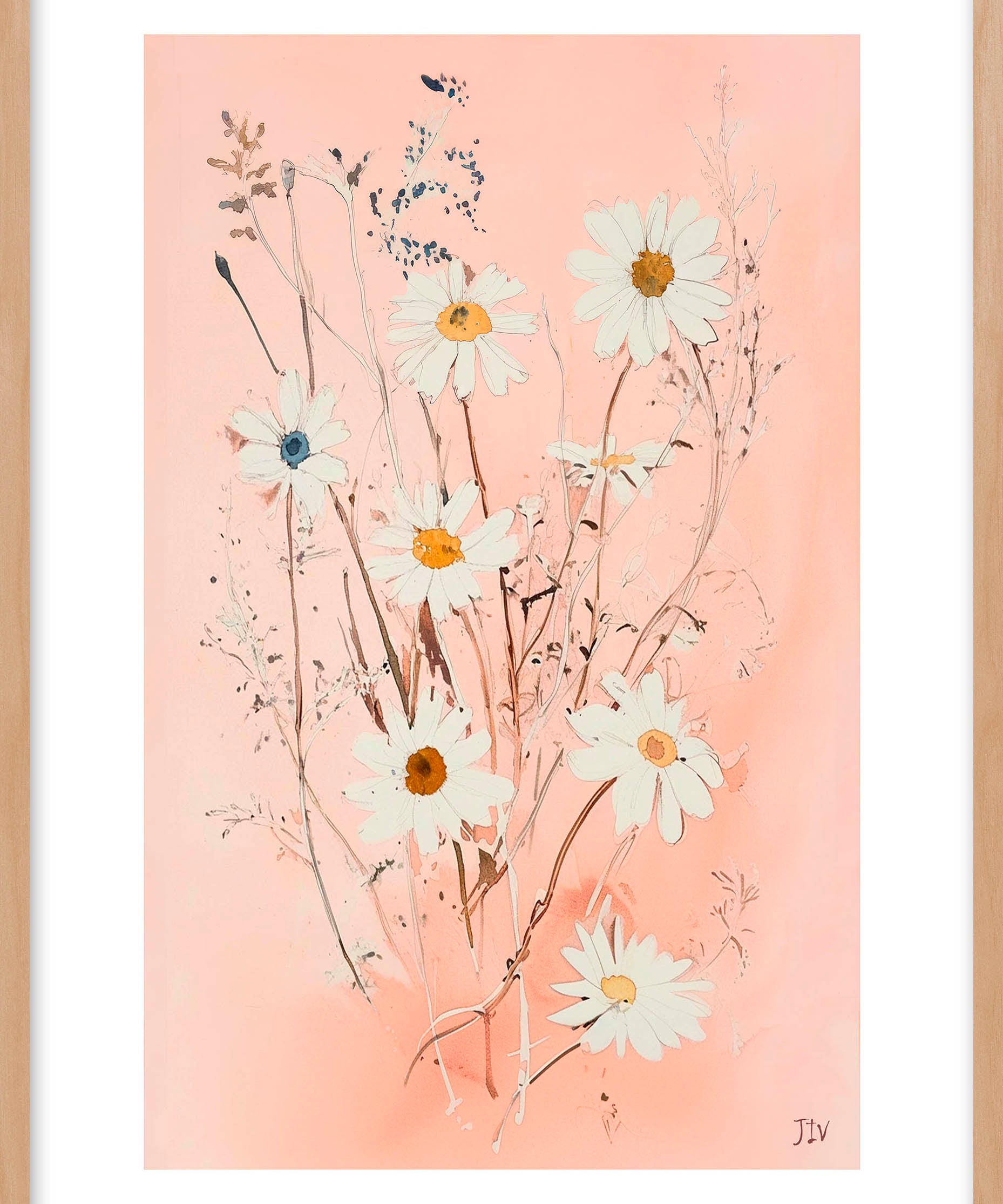 Daisy Reveries Walldecoration Wandkraft
