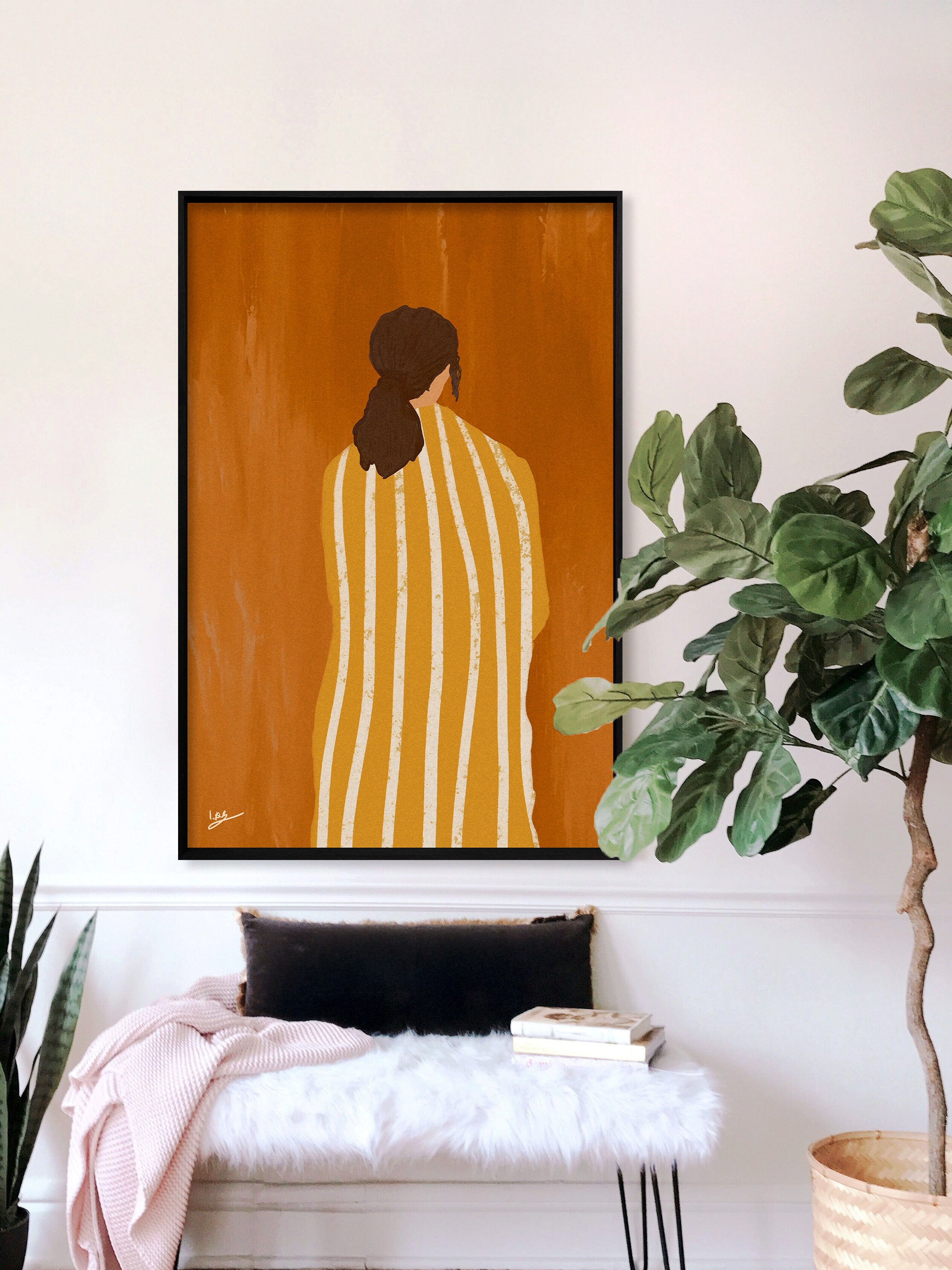 Quiet grace Walldecoration Wandkraft