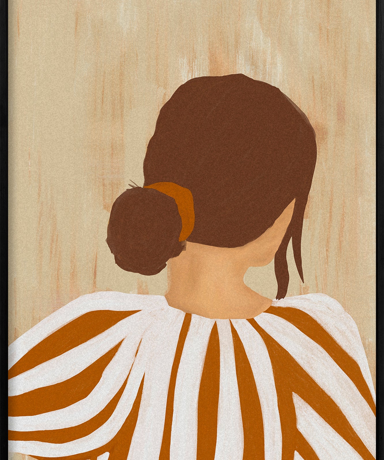 A Final Glance Walldecoration Wandkraft 80x120 cm Baklijst Zwart